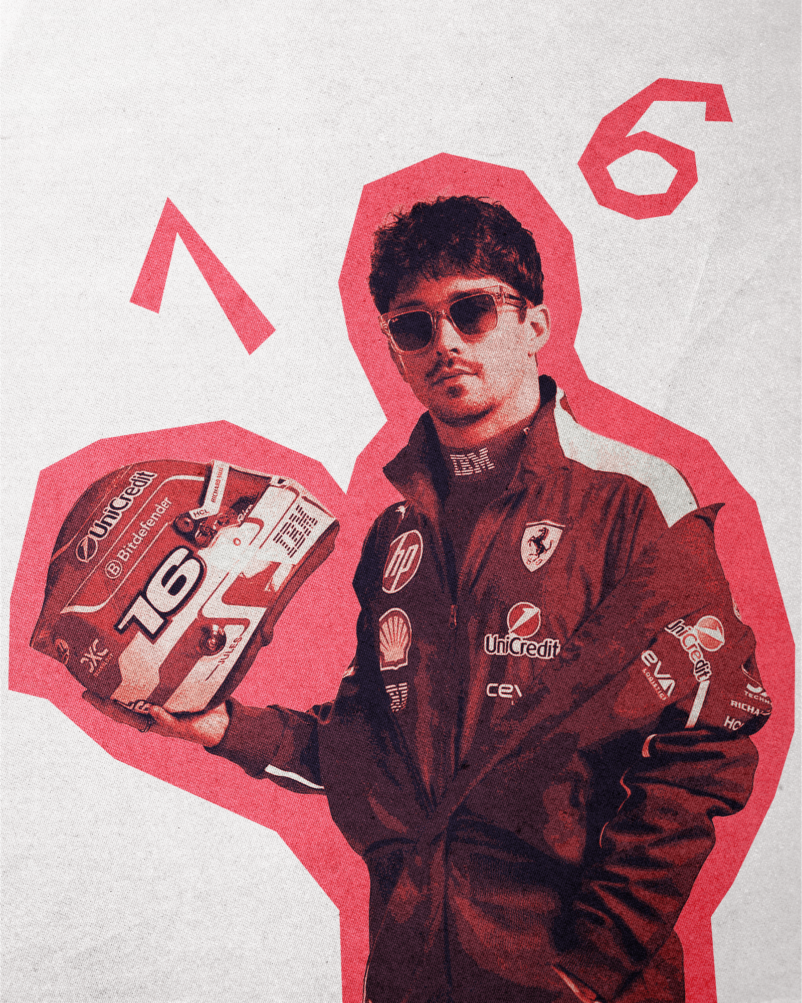 Charles Leclerc - poster design