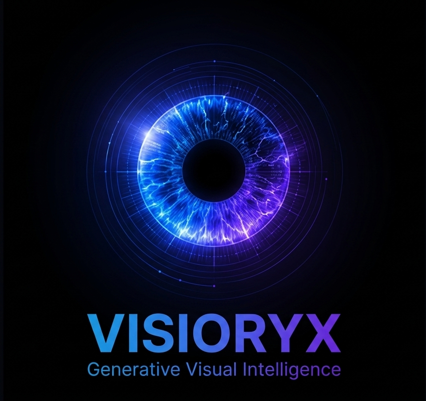 VISIORYX | AI Visual Intelligence Platform ai case study interface logo product design python saas ui ux web app