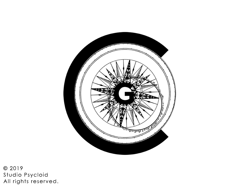 "Cosmograph" Logo graphic design logo
