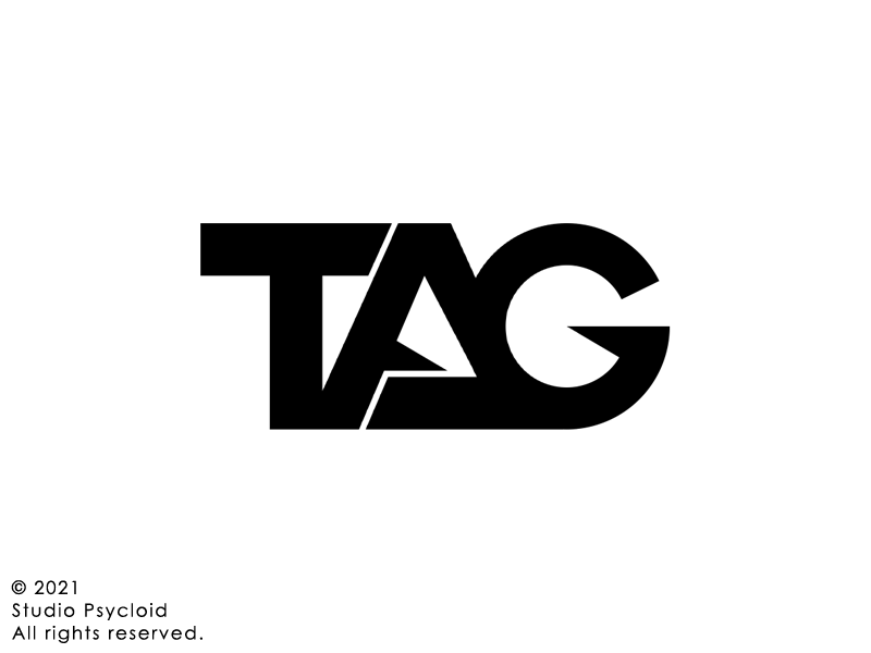 "TAG" logo graphic design logo