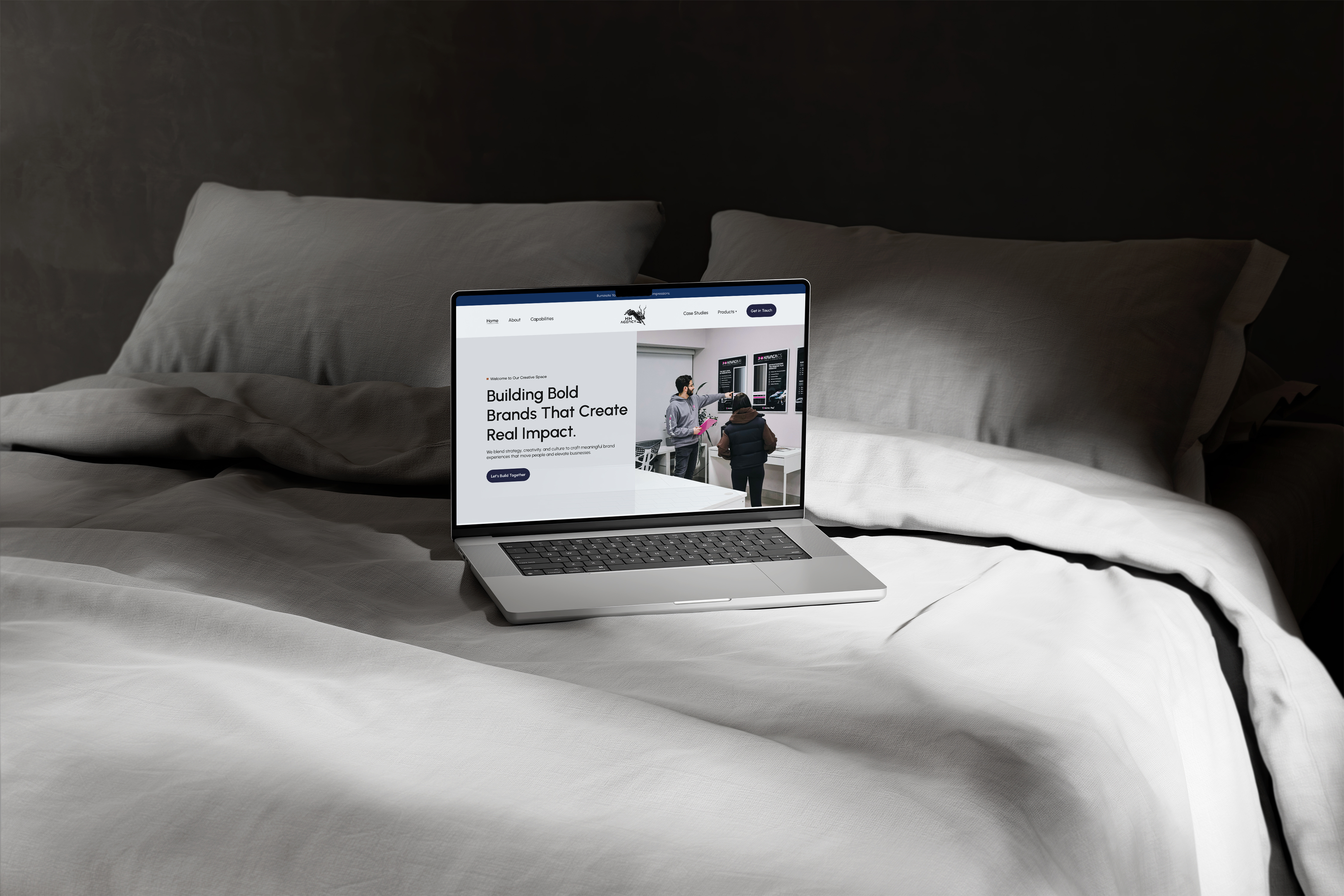 Creative Branding & Corporate Squarespace Redesign b2b landing page branding branding website design corporate gifting web creative agency ui figma to squarespace graphic design modern agency layout responsive web design squarespace developer squarespace redesign ui ui ux case study