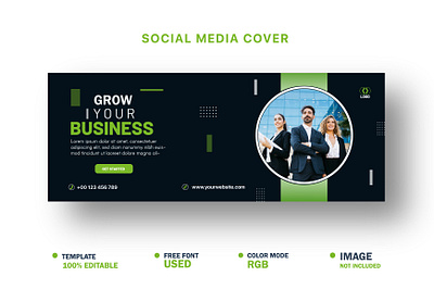 Business Social Media Cover Template social banner