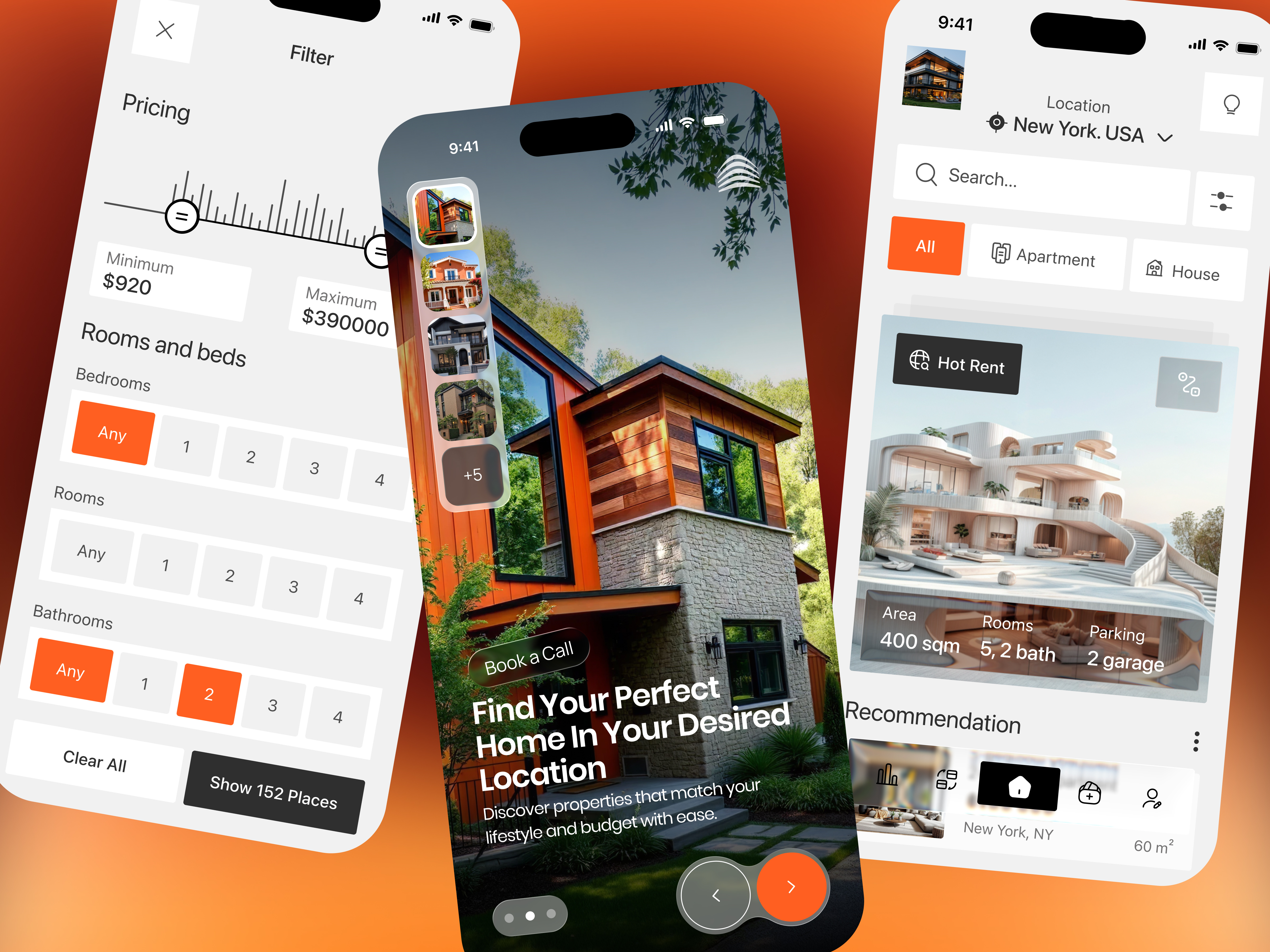 Orvessa - Real Estate Mobile App app app design branding dashboard design estate home house house land land logo orvessa product propatyorvessa properties real estate saas ui uiux ux web