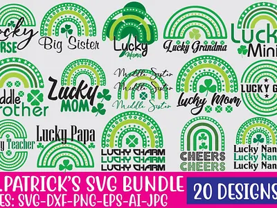 St. Patrick's SVG Bundle