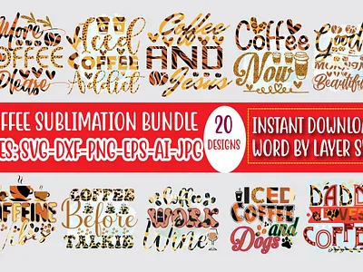 Coffee Sublimation Bundle