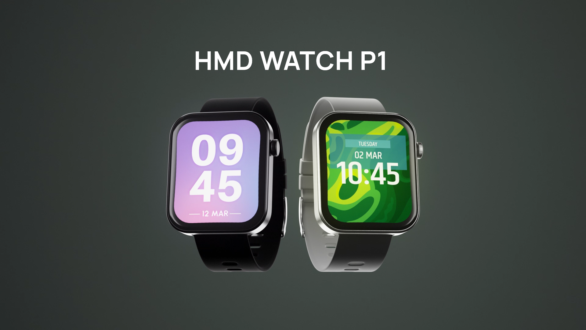HMD Watch P1, 3D Product Animation | Genius Studio 3d animation 3d product animation campaign visuals cgi cgi product film motion design product animation product visualization smartwatch design tech product