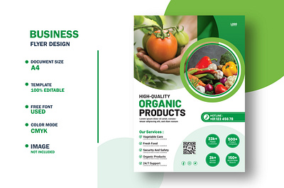 Products Sale Flyer design template template