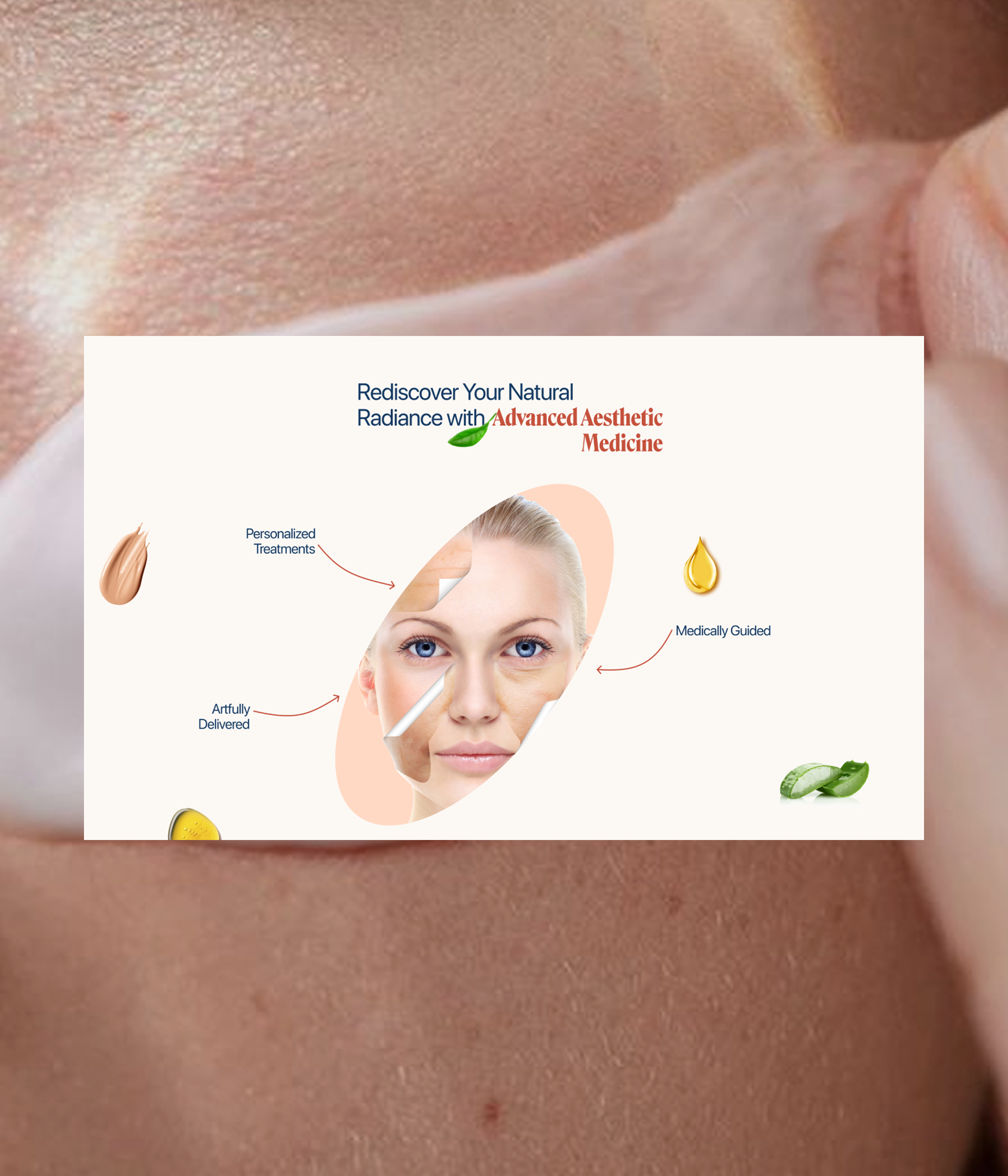 Skin care website hero and process section interaction art card cream editorial website emon fashion website interaction landing page lifestyle website luxury website medicine minimal oil or hair website process section product card real estate services skincare wellness yoga