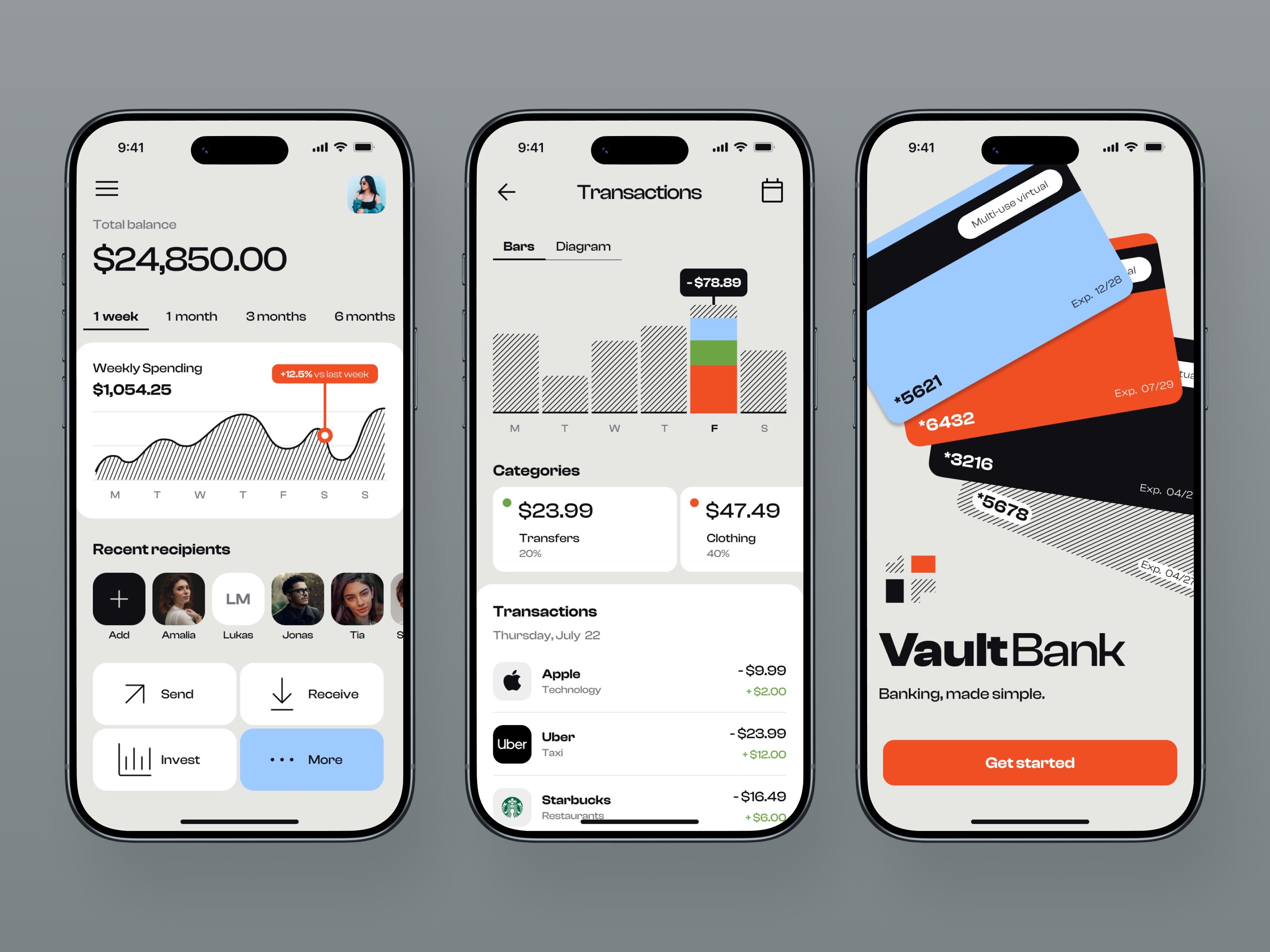 Fintech Mobile Banking App