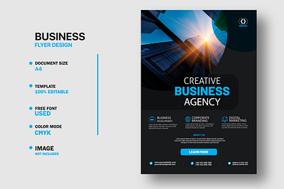 Business Flyer Template brochure template
