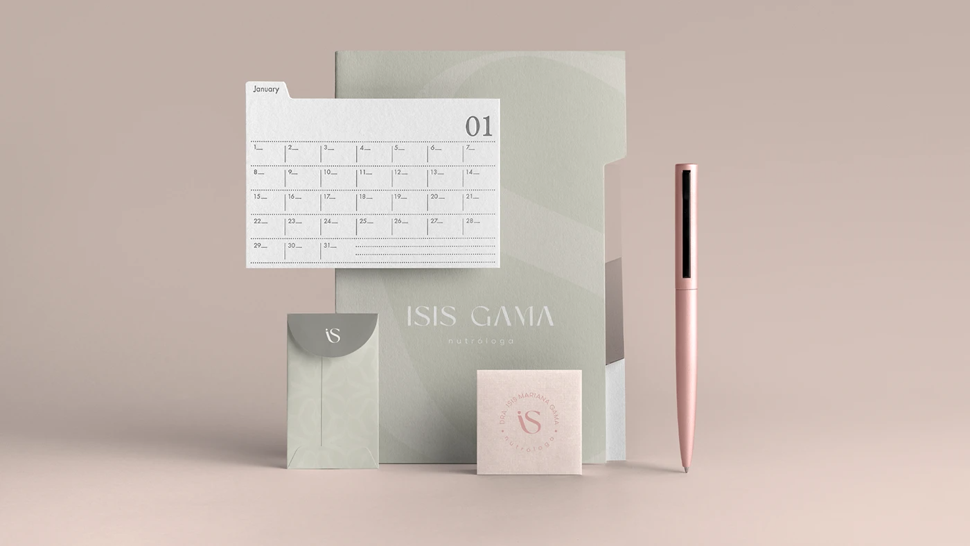Isis Gama Brand Identity 3d animation branding design download free freebie graphic design illustration logo mockup mockup cloud motion graphics ui vector