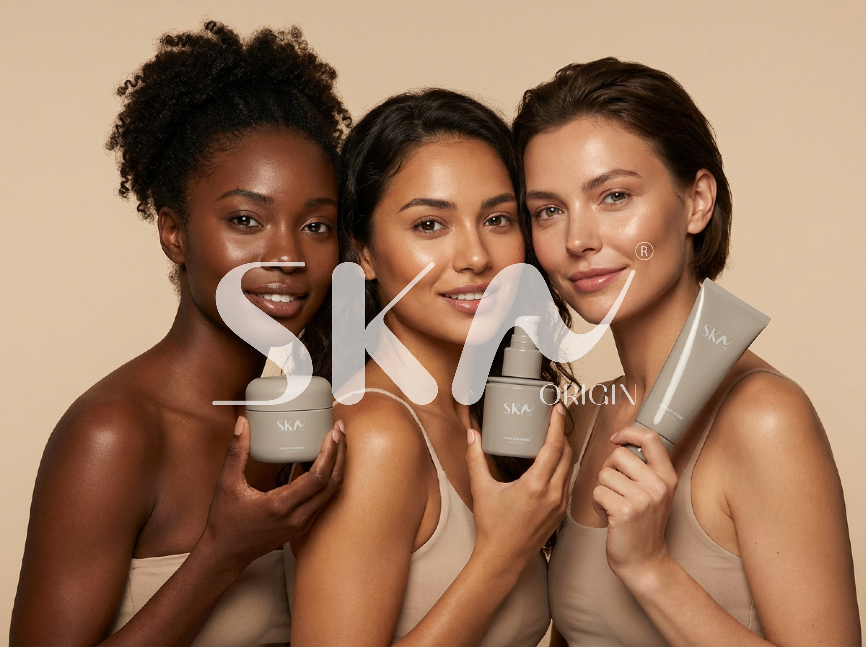 SKN Origin — Premium Skincare Brand Identity & Packaging beauty brand beauty branding beauty packaging brand guidelines brand identity branding cosmetic packaging logo design luxury branding minimal branding premium packaging product packaging skincare skincare design skincare logo skincare packaging social media design ui design visual identity