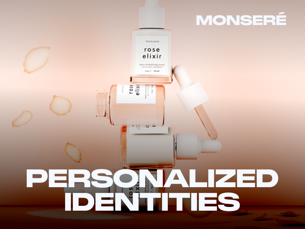 Monseré | Brand Identity & Logo Design for Luxury CPG art direction brand design cpg logo design packaging design