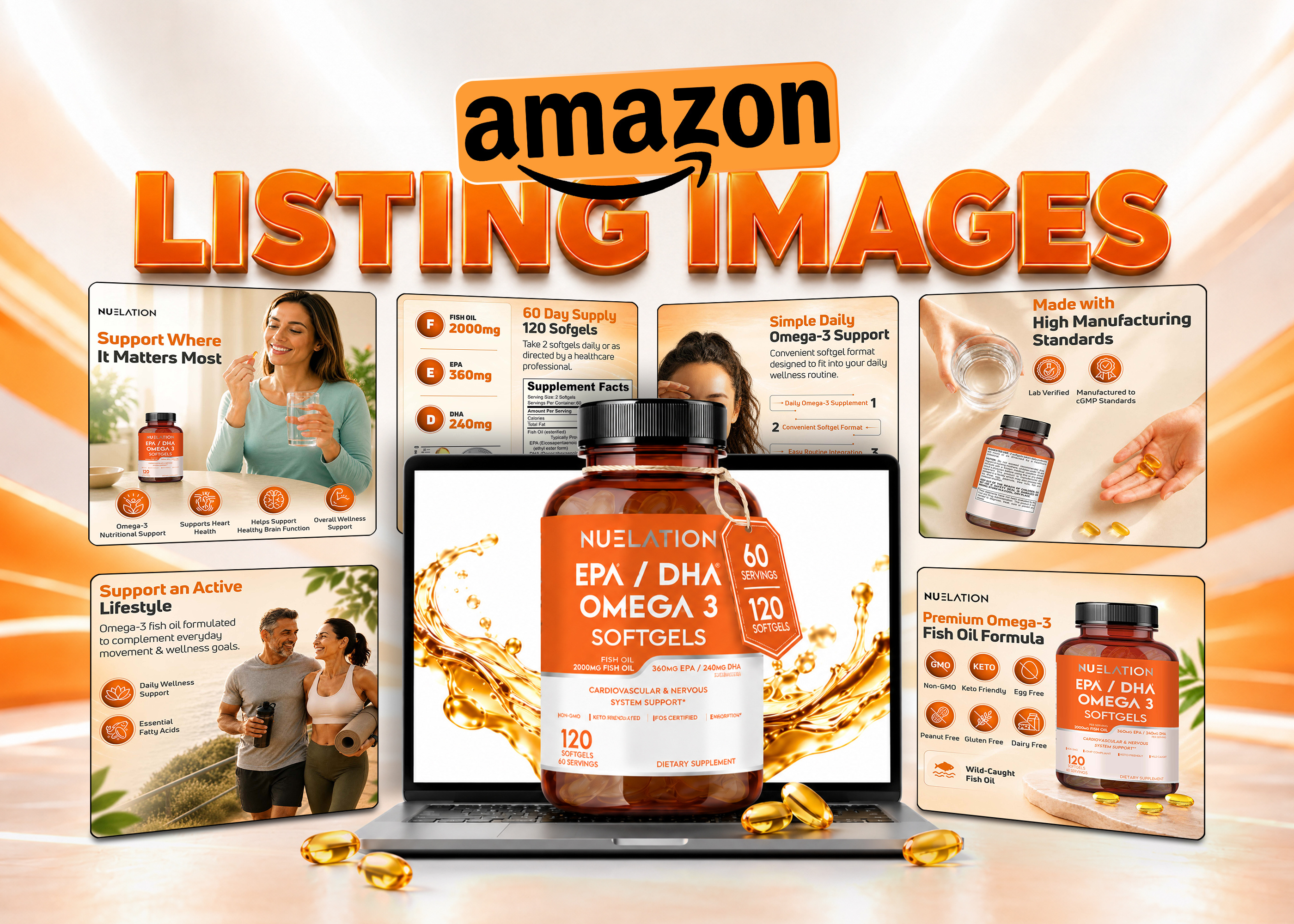 High-Converting Amazon Infographics amazon amazon graphics amazon listing design amazon storefront brand identity branding digital design ecommerce design graphic design packaging design photo manipulation product infographics product photography