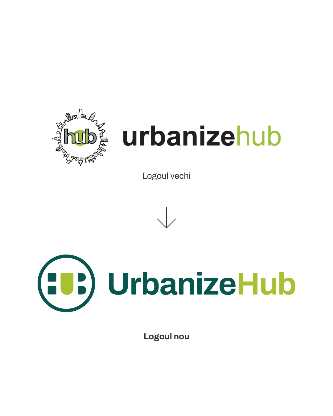 Visual identity for «UrbanizeHub» branding logo ui
