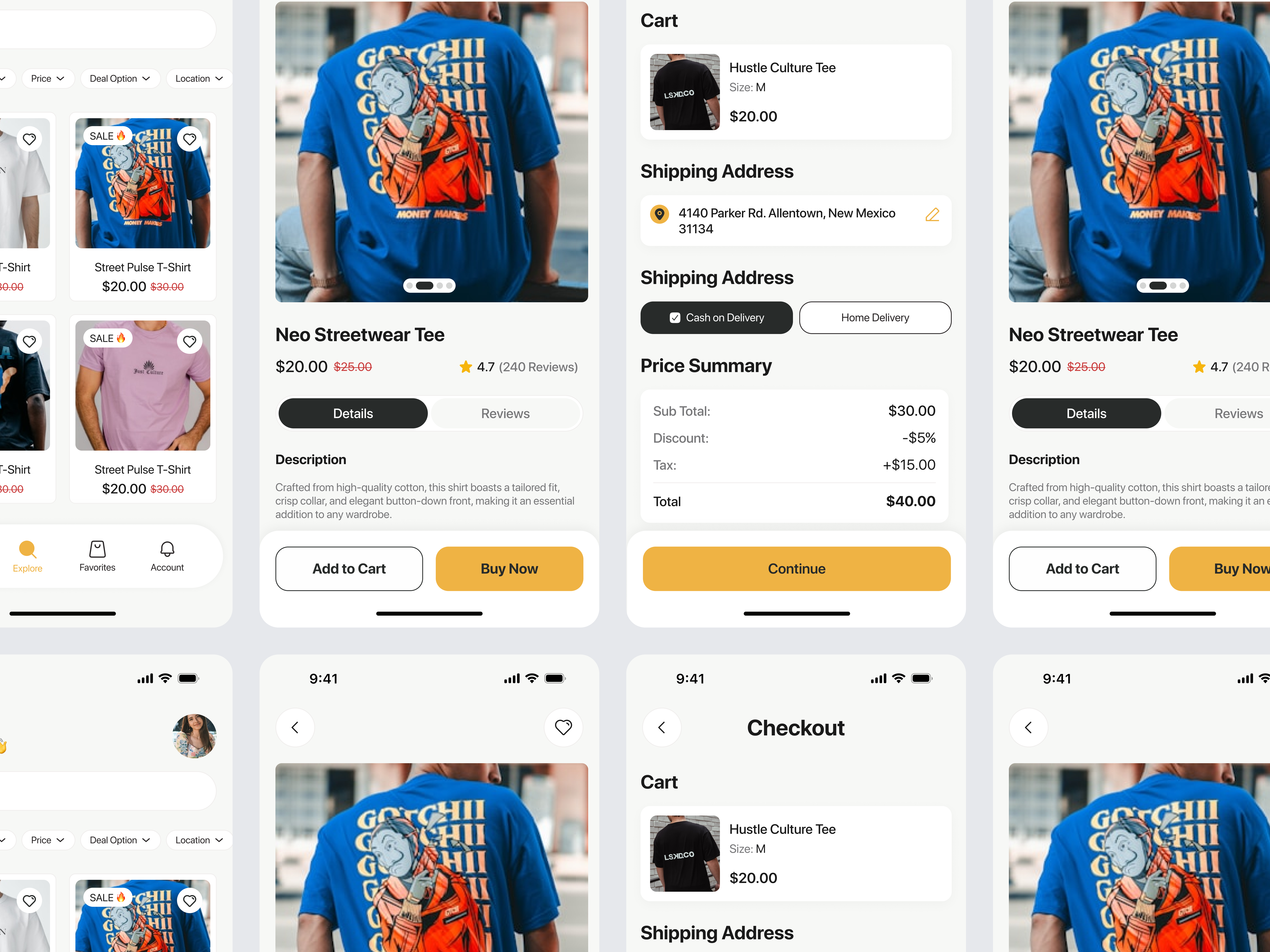 Fashion Shopping App Design app design app ui app ux ecommerce ecommerce app fashion app mobile app modern app ui product app