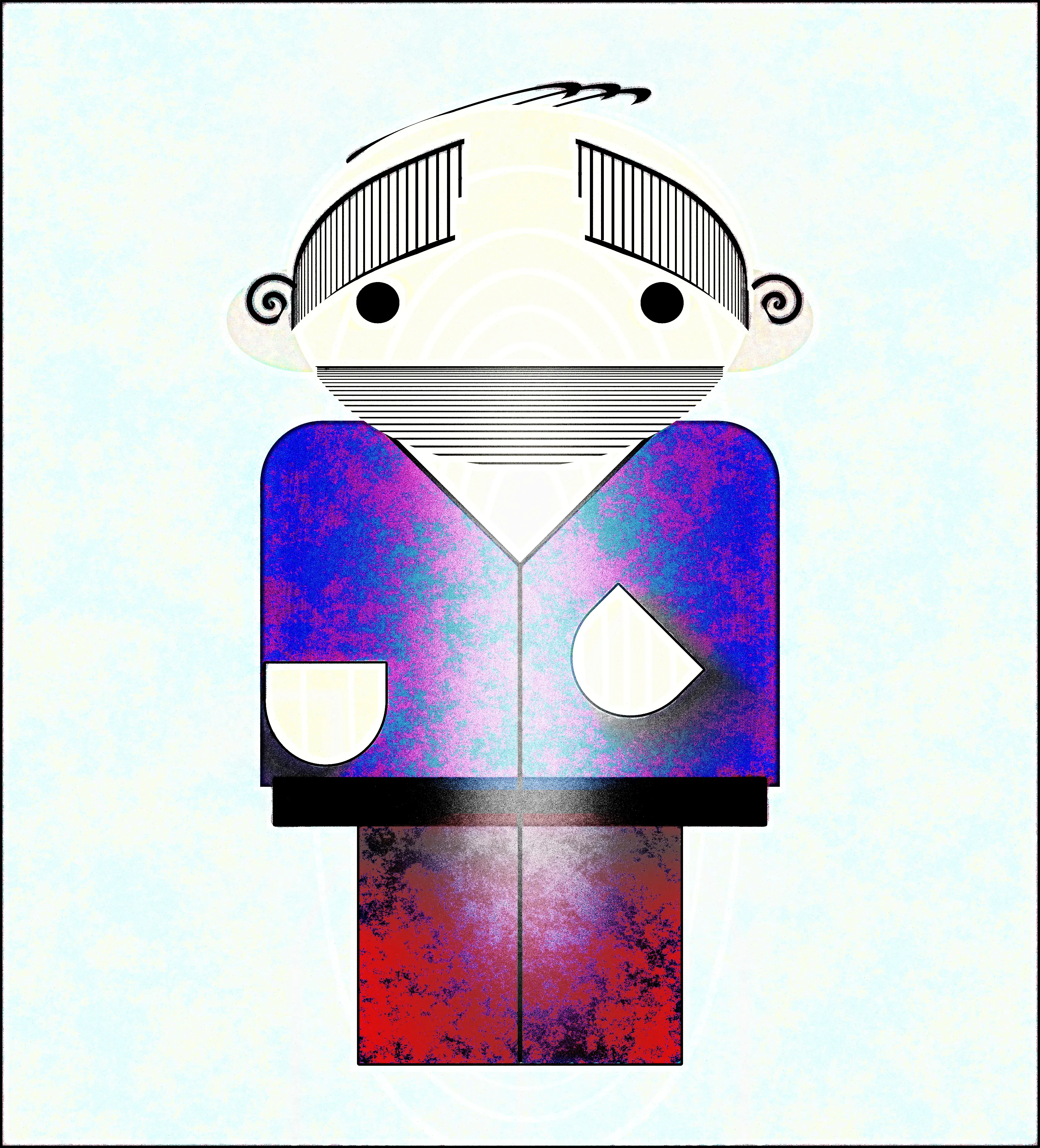 doodddle :: 060726 character doodddle doodle illustration noise shunte88 vector