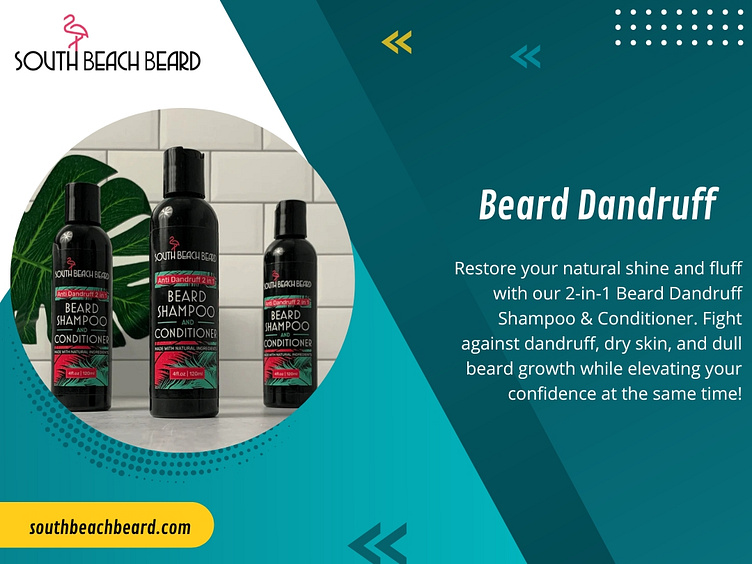 Beard Dandruff by South Beach Beard on Dribbble