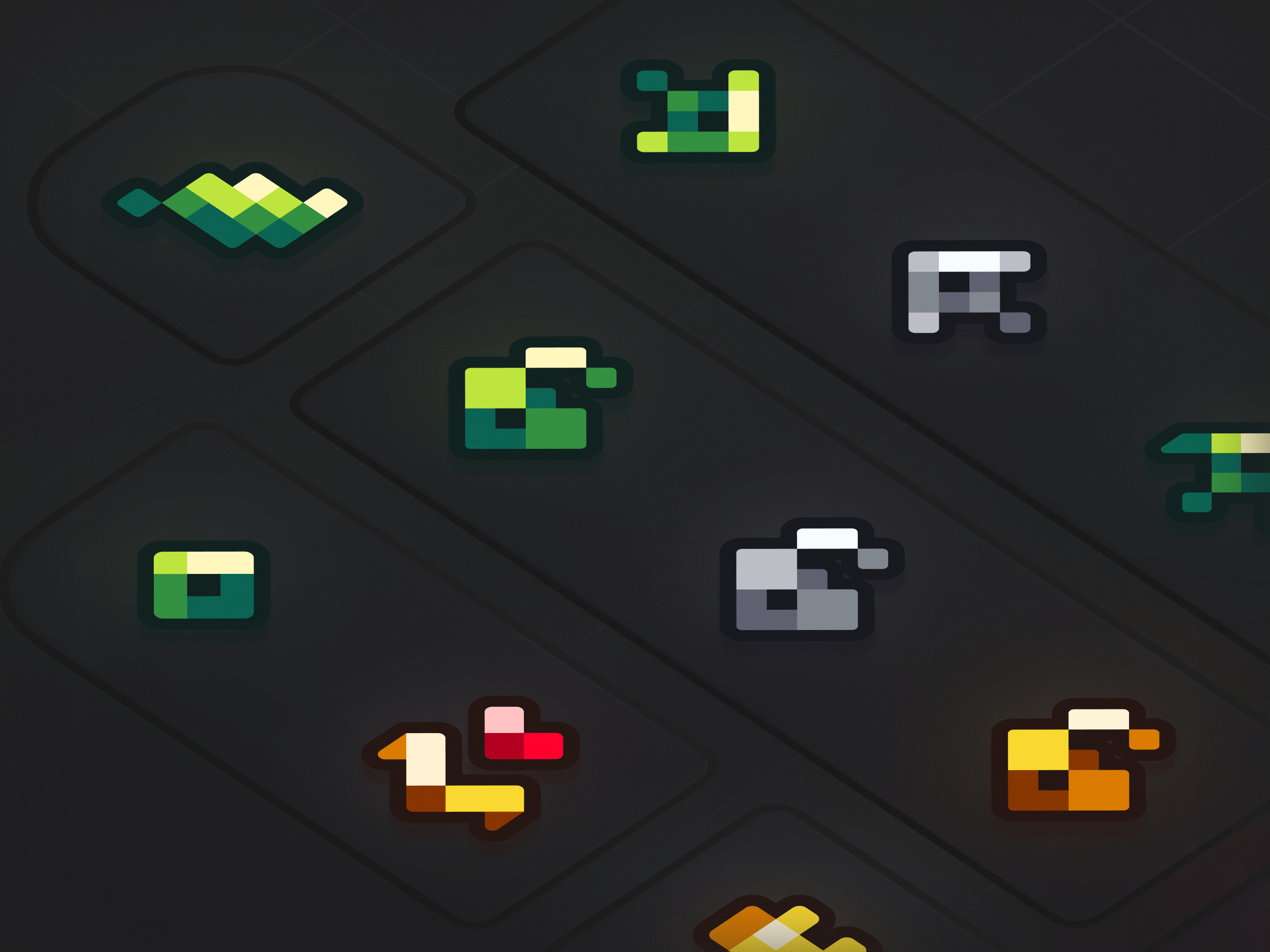 pixels 5×5, 3×3 - icon pack, vol. 2 3x3 5x5 figma graphic design icon icon pack icons pixel pixel art ui ux vector