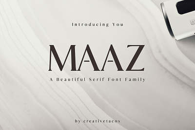 Maaz Serif Font serif font vintage font