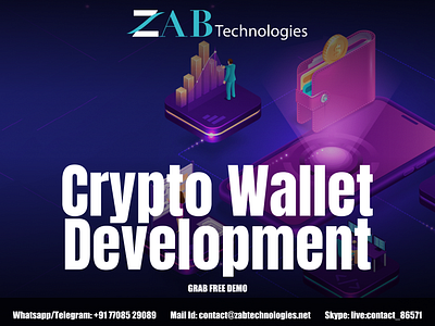 Crypto Wallet development - An overview bitcoin crypto exchange crypto payment gateway cryptocurrency cryptocurrency exchange cryptocurrency wallet cryptocurrencypaymentgateway design illustration logo