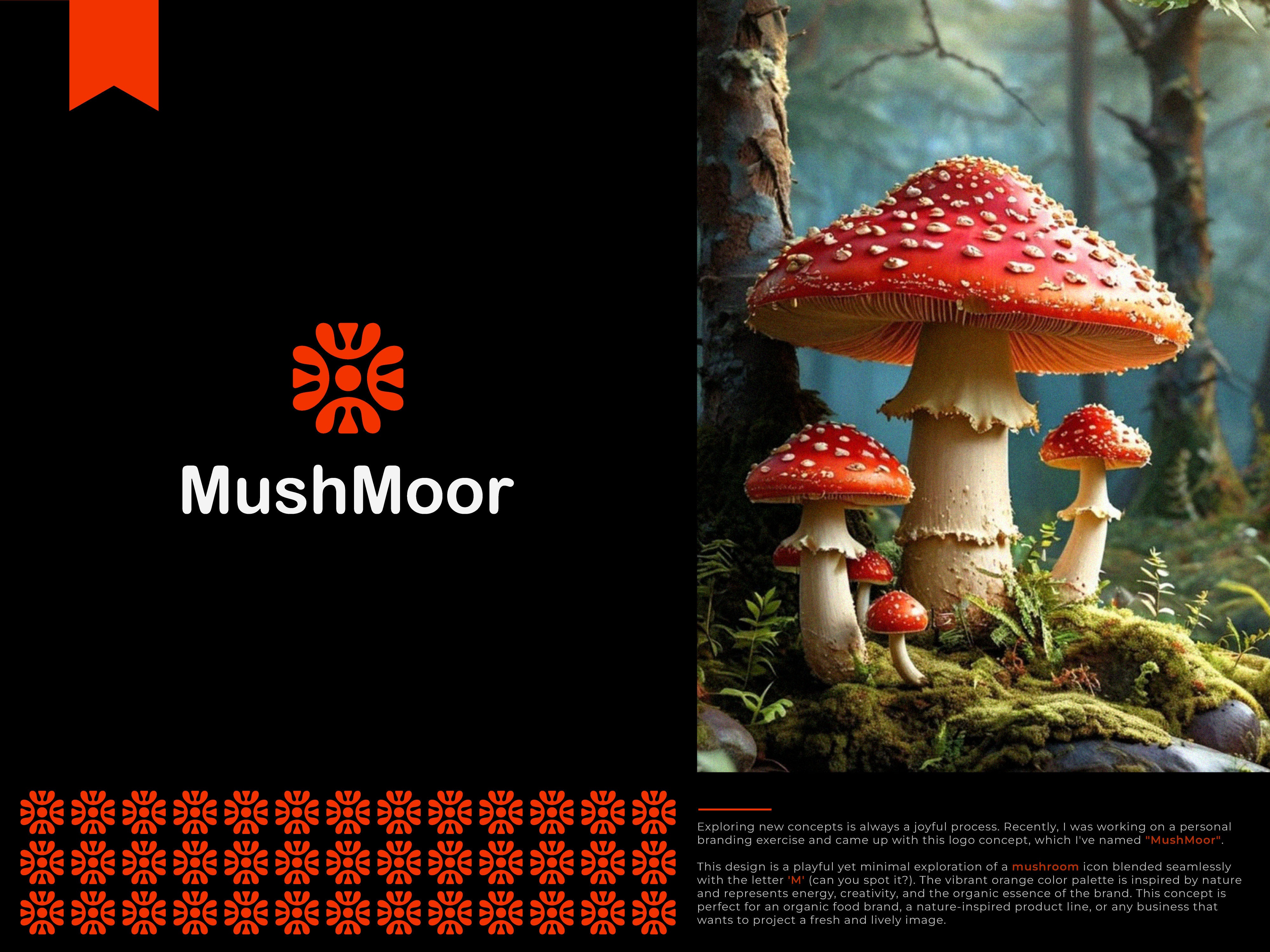MushMoor — Mushroom & Letter M Logo Concept (Available) branding creative desing icon identity logo logo concept logo design logo designer logo inspiration m logo minimal modern logo monogram mushromm mushromm logo desing musrom logo collection natural new logo organic unused logo