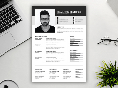 Resume/CV cv cv template resume resume template