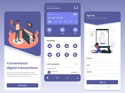 Wallet-Your App 3d animation branding graphic design motion graphics ui