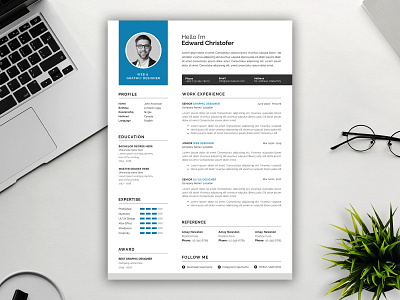 Resume/CV cv cv template resume resume template