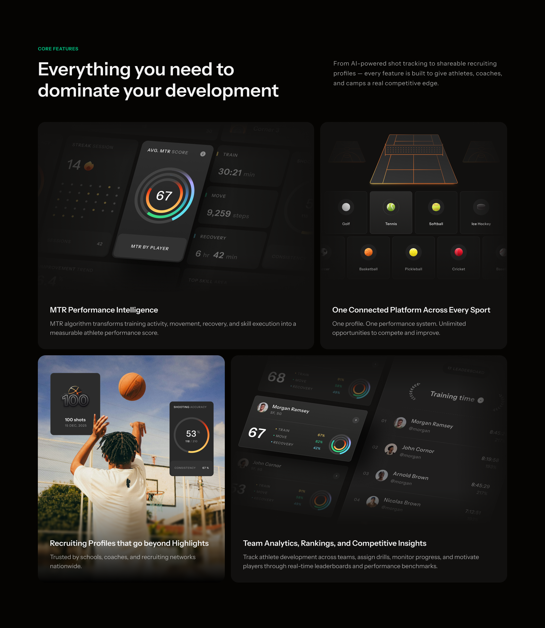 Bento grid for Ballogy bento bento grid clean design illustration minimal modern ui ux