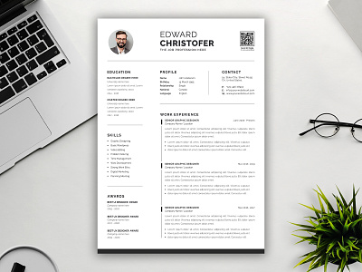 Resume/CV cv cv template resume resume design resume template