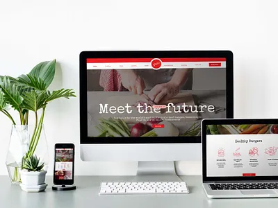 Redesign of Grill'd Food website animation app branding dashboard design graphic design illustration logo ui uiux ux