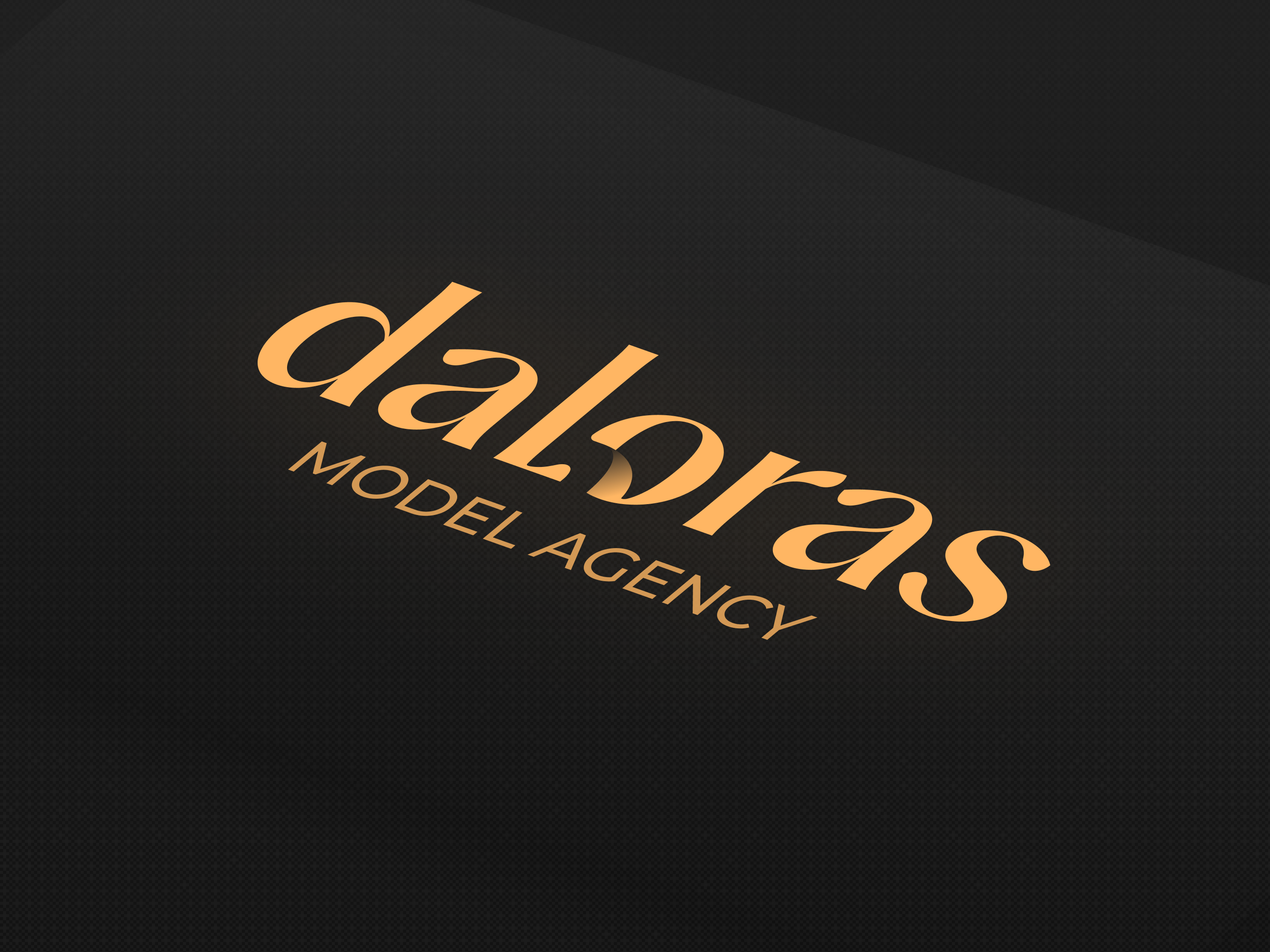 daloras - typography logo branding custom font custom typography design figma font graphic design logo typography ui vector