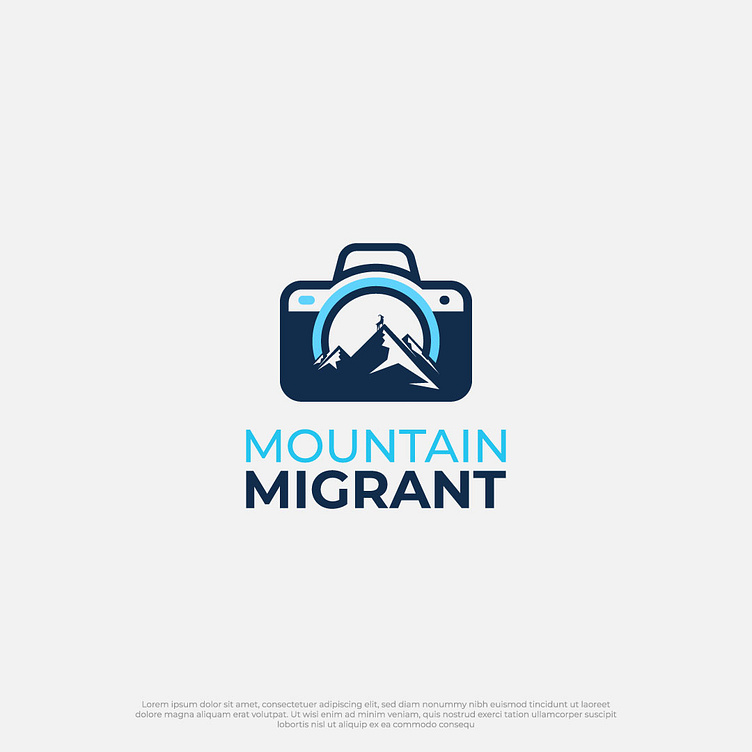 Mountain Photography Logo by Bishal sen on Dribbble