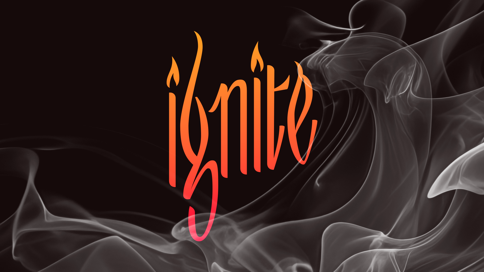 The Lettering of the Ignite Logo branding conference logo event logo inspiration lettering lettering logo logo