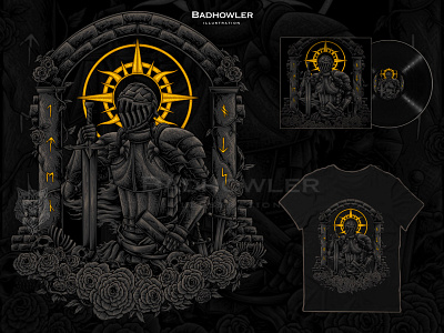 The Holy Throne apparel apparel design art artwork band design cover album design design digital drawing drawing graphic design illustration logo merch design merchandise design t shirt design tshirt design