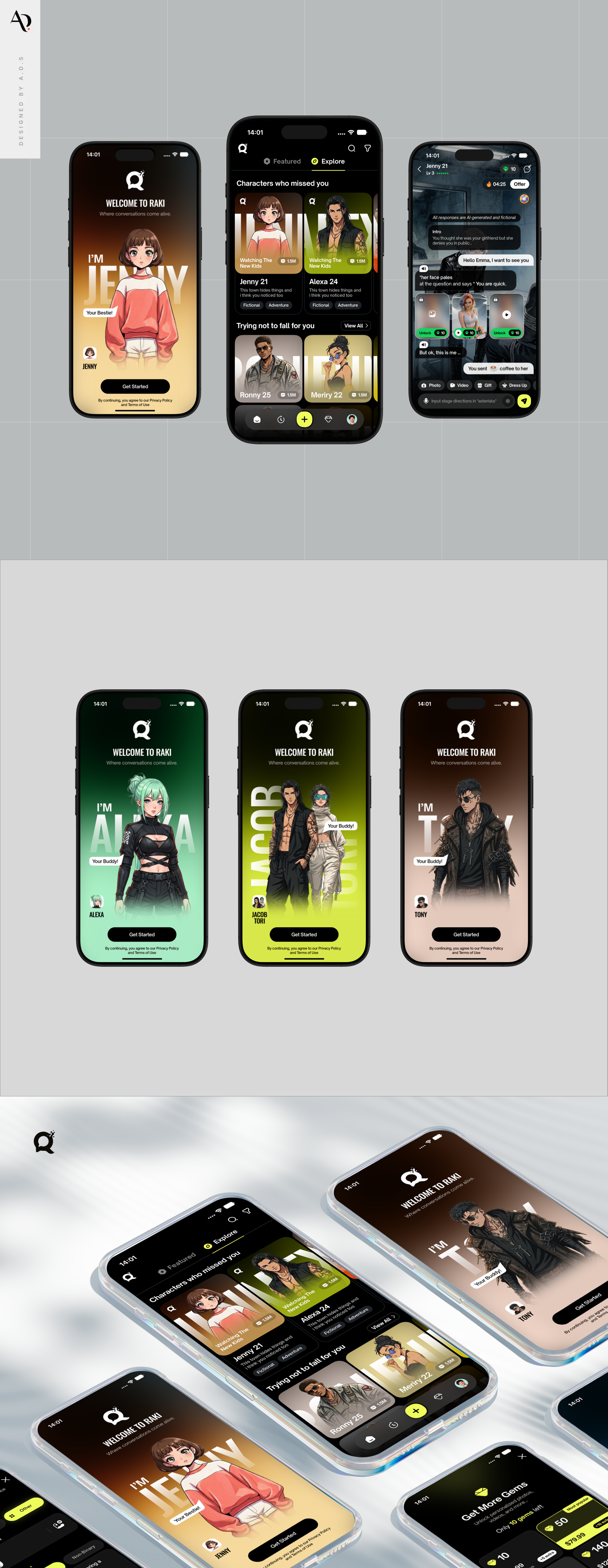Mobile App Ui graphic design ui