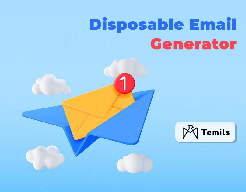 Temils is the best disposable email generator tool by Temils1 on Dribbble