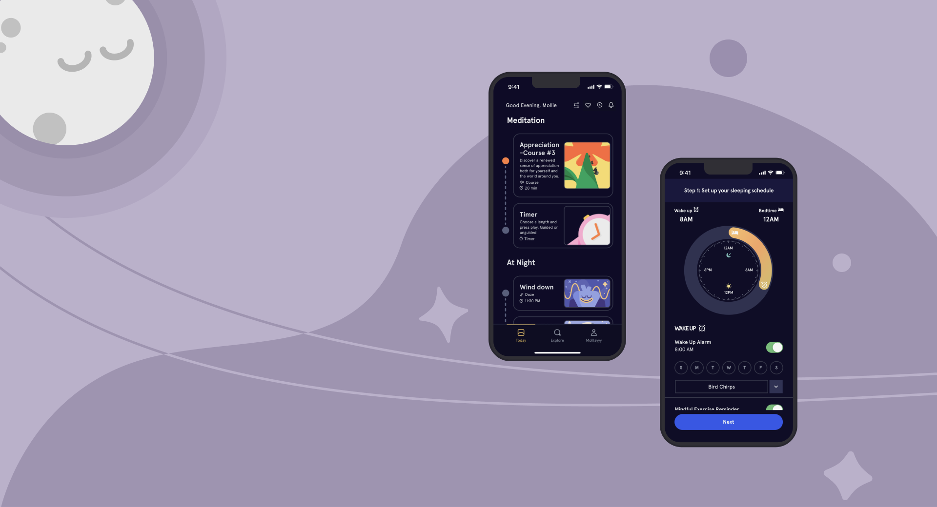 Headspace - Routine Set-up Flow Design app headspace meditation app product strategy ui user testing ux ux research