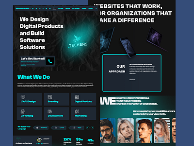 Digital Agency | Website Design app branding design graphic design illustration logo typography ui ux vector