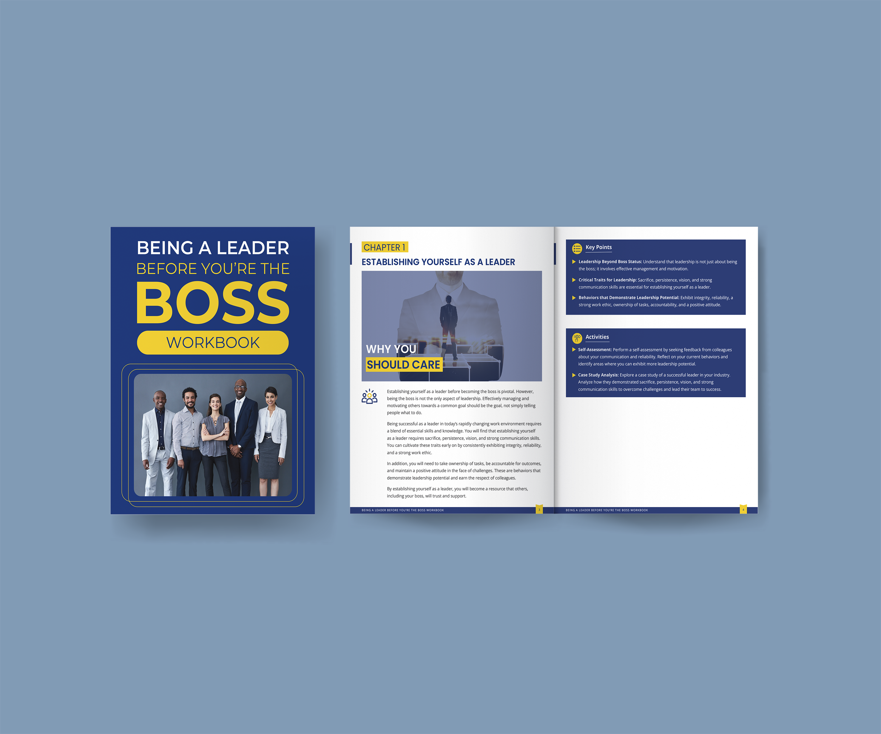 Leadership Workbook Design | Business Coaching eBook adobe indesign business ebook design business guide design coaching workbook corporate workbook design ebook design ebook designer editorial design employee training workbook leadership development leadership training leadership workbook professional ebook layout publication design training manual design workbook design