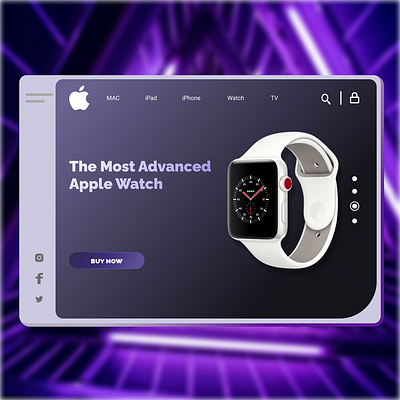 Apple Watch Poster app branding design graphic design illustration logo typography ui ux vector