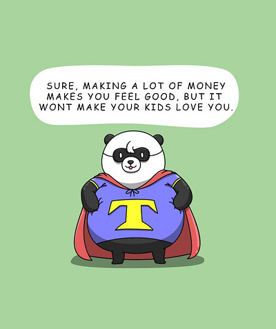 The Truth Panda illustration