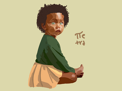 Black baby illustration baby black people illustration