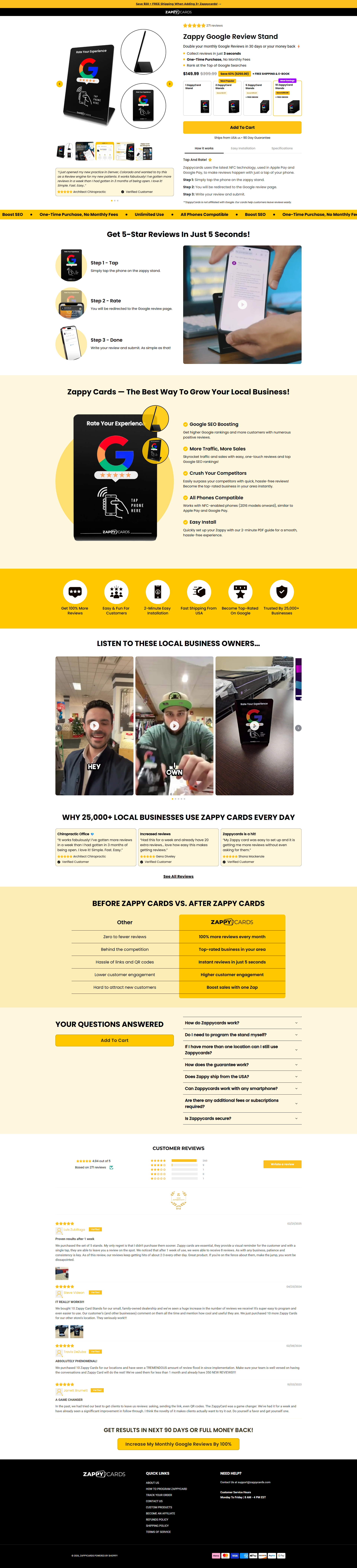 Google Review Stand - Funnelish buy funnelish template funnel funnelbuilder funnelish funnelish template landing page product page sales funnel sales page