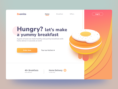 Zoomito Fast Food Website appdesign bankery best branding crypto development figma food illustration mansoorgull money ui ux webdesign