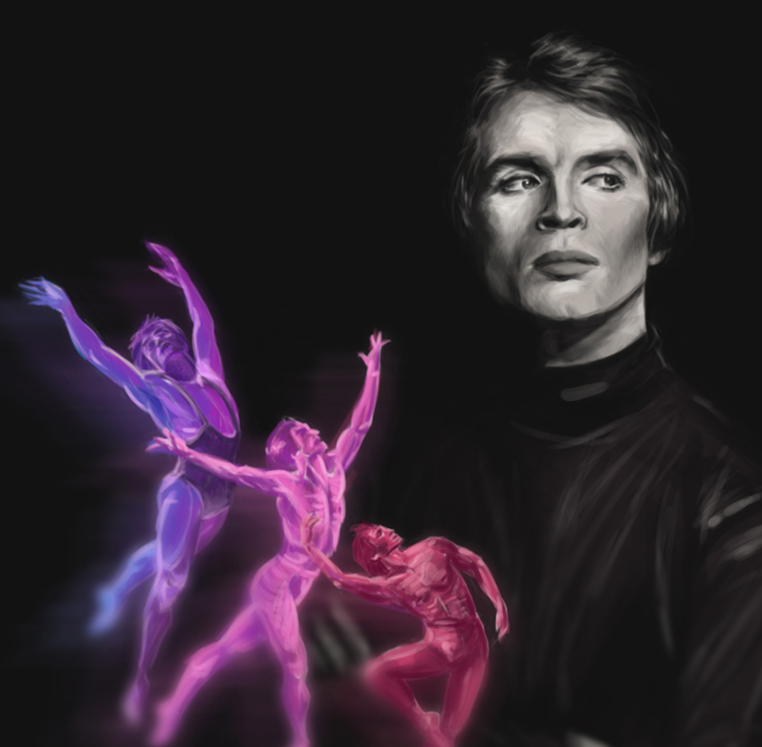 Rudolf Nureyev 👑 art ballet cg dancer digital draw drawing illustration man nureyev paint rudolf nureyev