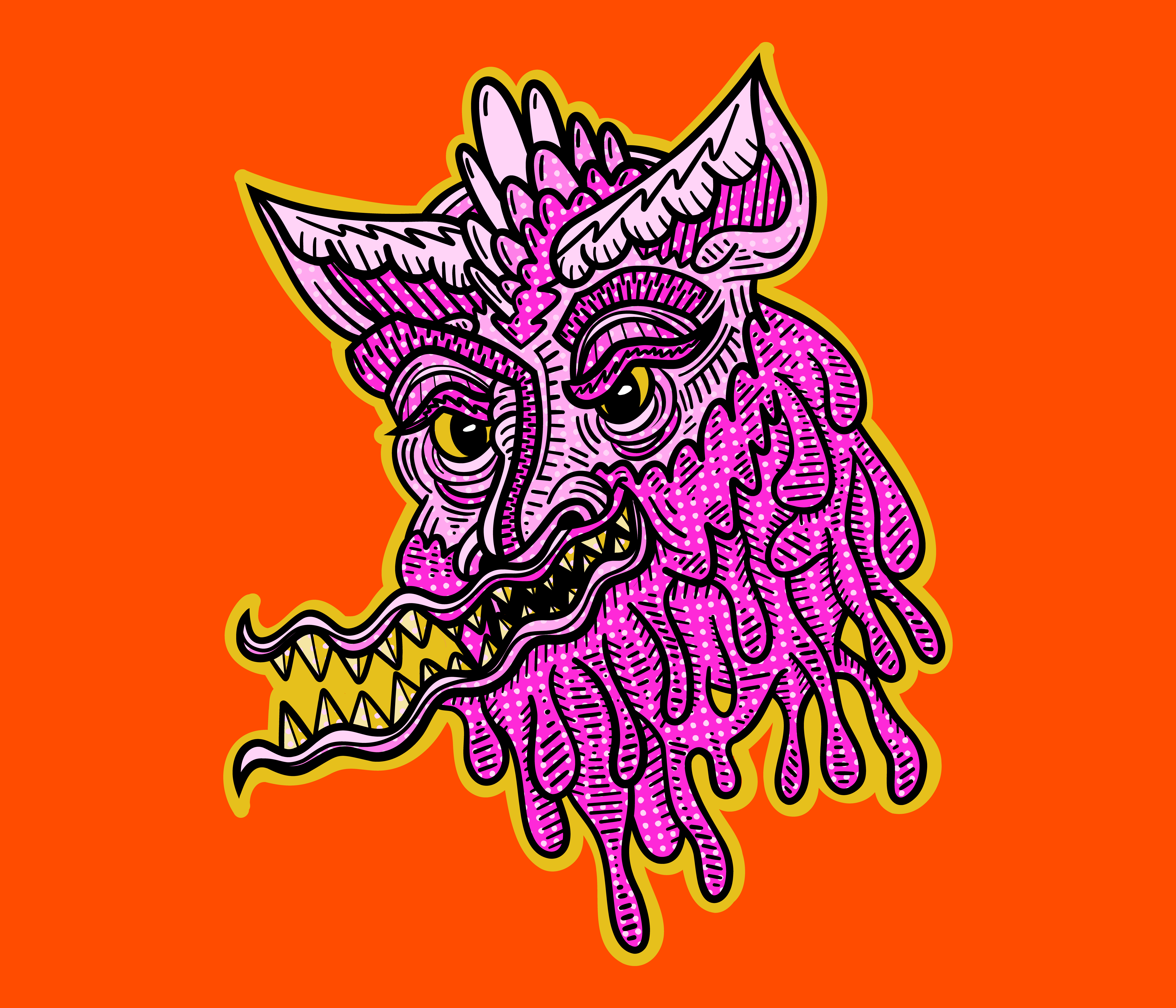 Lying Heart of the Lion Hearts drawing graphic design illustration
