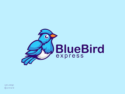 BlueBird Logo Design... branding design graphic design icon logo minimal vector