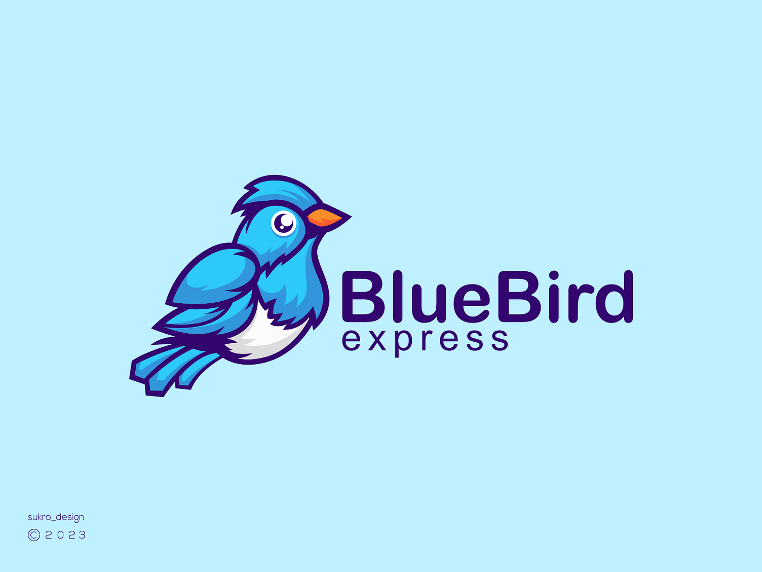 bluebird-logo-design-by-sukro-design-on-dribbble